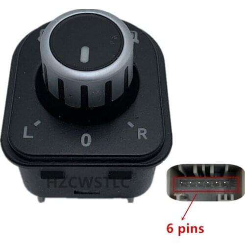 New Mirror Control Switch Adjust Knob For VW Volkswagen Jetta Golf mk5 mk6 tiguan CC Passat B6 B7 5ND 959 565F 5ND959565A