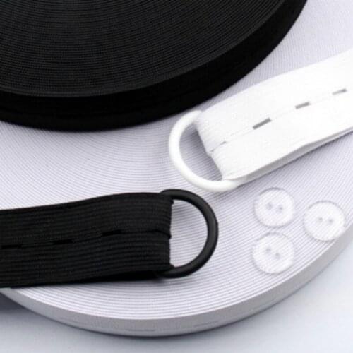 1.5-3CM Adjustable Elastic Band with WITH HOLE FOR Pregnant Women Belt Waistband Elasticity SEWING ACCESSORIES