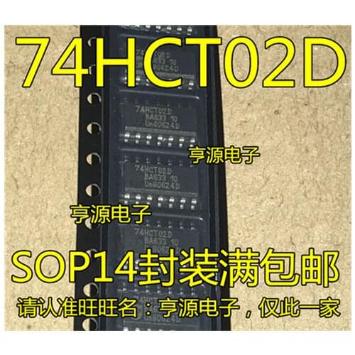 SN74HCT02DR HCT02 74HCT02D SOP14