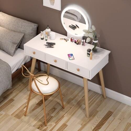 New Dressing Table Bedroom Small Apartment Dressing Table Storage Cabinet Modern Minimalist Dressing Cabinet Dressing Table