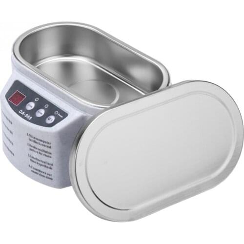 Ultrasonic Cleaner Bath Timer for Jewelry Parts Glasses Manicure Stones Cutters Brush Ultrasound Sonic high quality