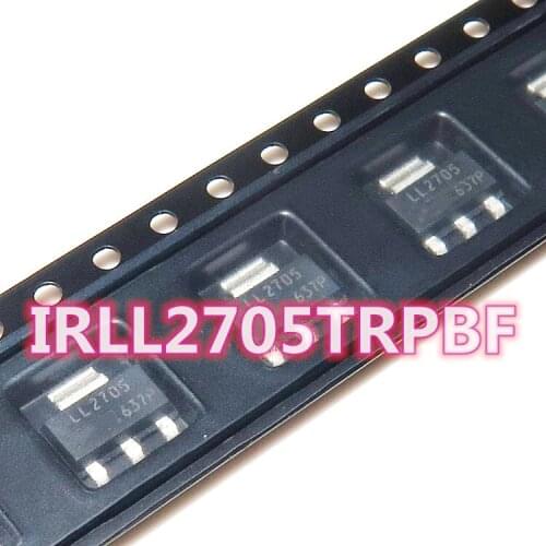 Good quality IRLL2705TRPBF IRLL2705TR LL2705TR LL2705 SMD SOT-223 MOS field effect tube Free shipping