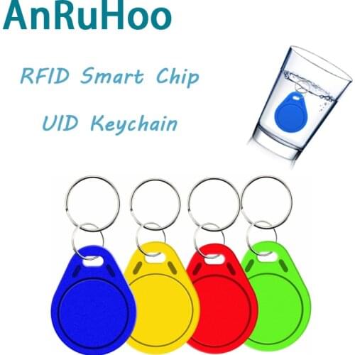 5/10pcs Rfid Smart Chip Card Nfc 0 Sector Rewritable Keychain 1k S50 Copy Clone Badge 13.56mhz Copier Token Duplicator Tag
