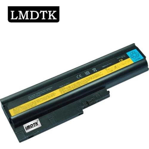 LMDTK 6 CELLS LAPTOP BATTERY FOR LENOVO ThinkPad R500 R60 R60e R61 R61e R61i T60 T60p T61 T61P Z60m Z61e Series Free Shipping