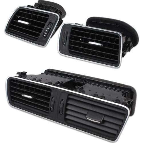 Car Center Console Air Condition Vents For Vw Passat B6 B7 CC R36 3AB 819 701 A 3AB 819 702 A 3AD 819 728 A