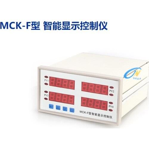 Four channel display instrument four display