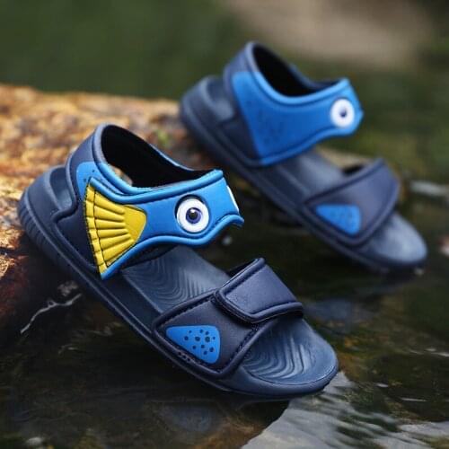Children sandals New childrens sandals wholesale EVA animation cartoon childrens shoes beach shoes baby non-slip boys shoes