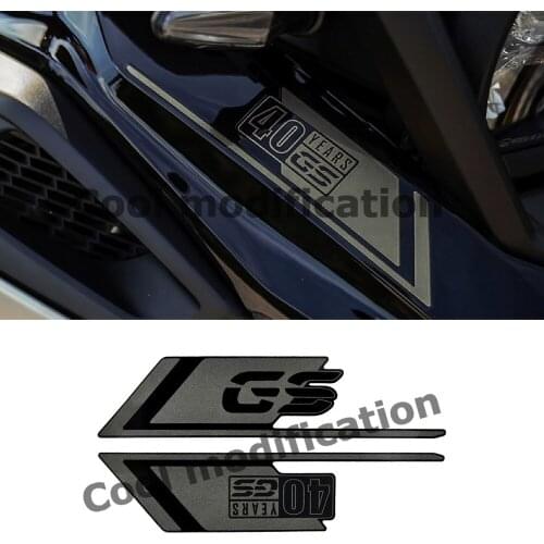 For BMW R1250GS R 1250 GS LC 40 Years 2017-2021 Motorcycle Front Fairing Stickers Reflective PVC Waterproof Body Decals Case