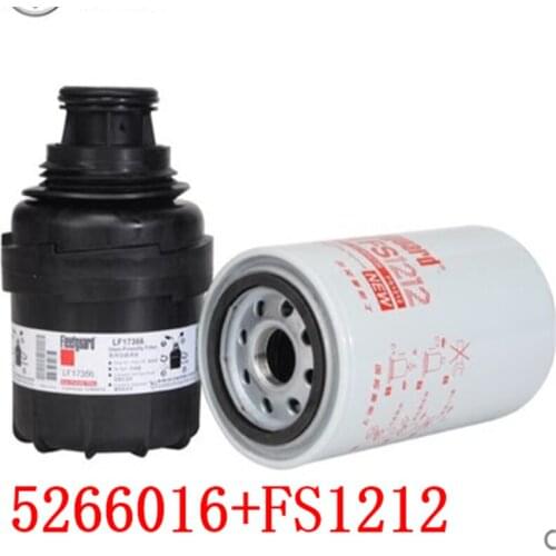 Fuel Diesel Filter + Oil Filter: 5266016+ FS1212