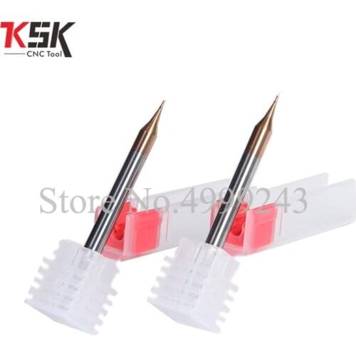 HRC65 micro flat small diameter tungsten steel ball nose type milling cutter diameter r0.1 0.2 0.3 0.5 0.5 0.6 0.7 0.8 0.9mm