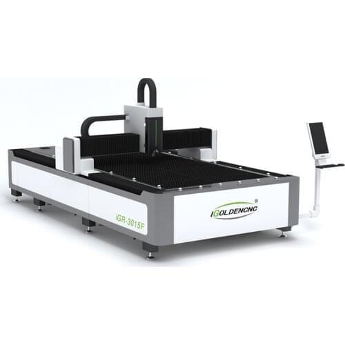 Igoldencnc cnc laser fiber cutting machine 1000w 1500w 2000w fiber laser cutter sheet metal