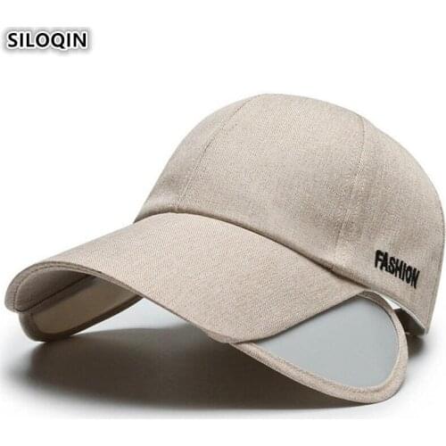 SILOQIN Mens Novelty Fishing Cap 2020 Summer New Breathable Baseball Cap Bone Sports Caps Womens Personality Beach Hat Unisex