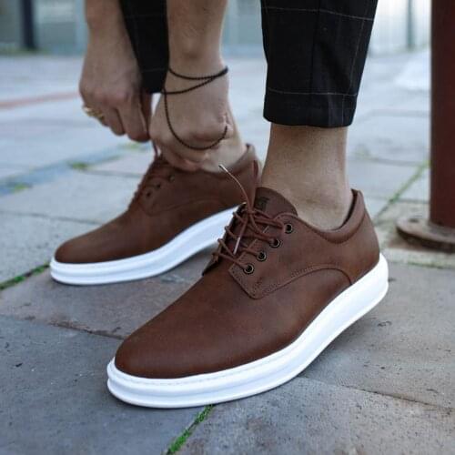 Knack Klasik Erkek Ayakkabı 001 Taba Şık Tasarım Yeni Sezon Ürün Tüm Kıyafetlere Uygun Tasarım Hızlı Ve Uygun Kargolama