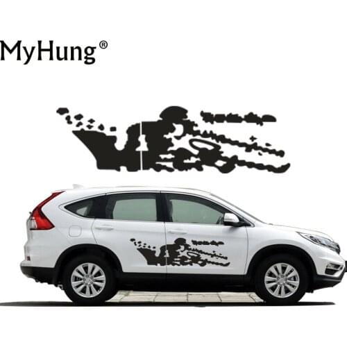 Diy Stickers Car Styling Accessories Car Body For Honda CR-V US ARMY World War II Soldier Waterproof Decals Sticker Car Scratch