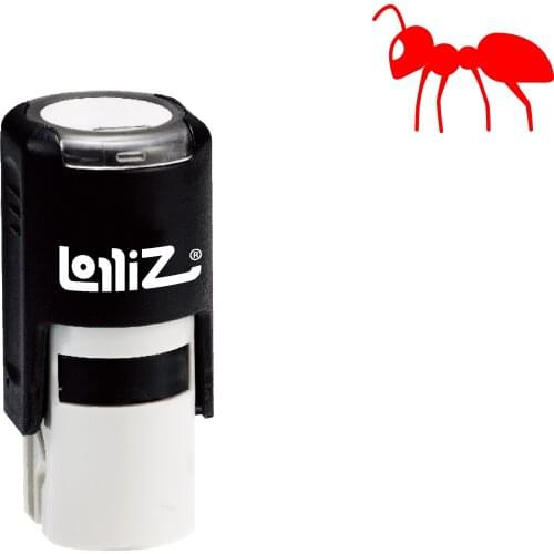 LolliZ Solid Animal Symbol Series Design #10 Self-Inking Rubber Stamp