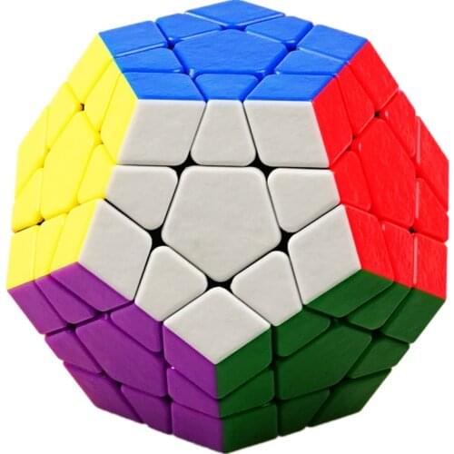 Shengshou Gem 3x3 Megaminx Stickerless Speed Cube Magic Cube Twist Puzzle Dodecahedron Magic Cube