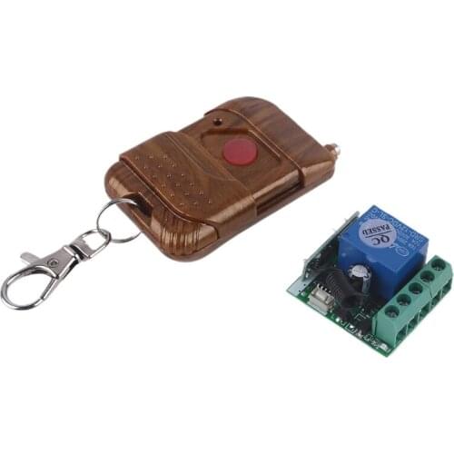 433Mhz Universal Wireless Remote Control Switch DC 12V 1CH Relay Receiver Module RF Transmitter Universal remote controller