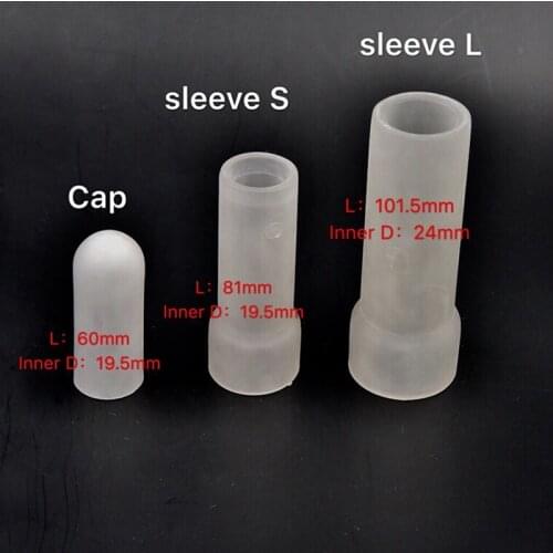 1PCS 3 Styles Silicone Sleeve Replacement for Pro Penis Extender Stretcher Enhancer Enlarger Size Master Pro