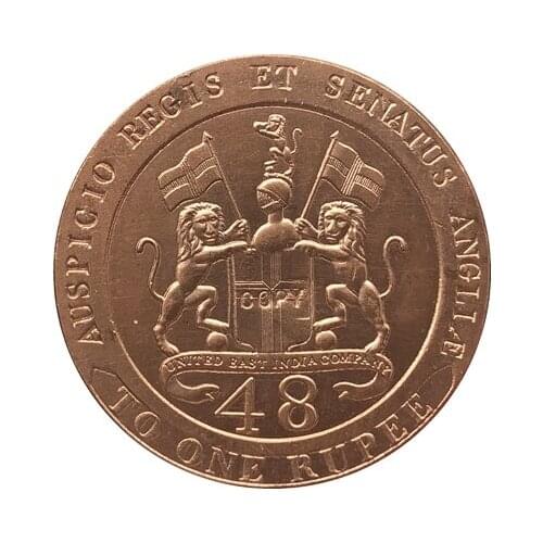 1794 India-British 1/48 Rupee coins COPY 31mm