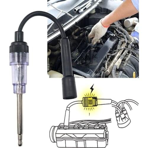 Car Spark Plug Tester Ignition 12V In-Line igniton spark tester wire Spark Test for Toyota and more cars