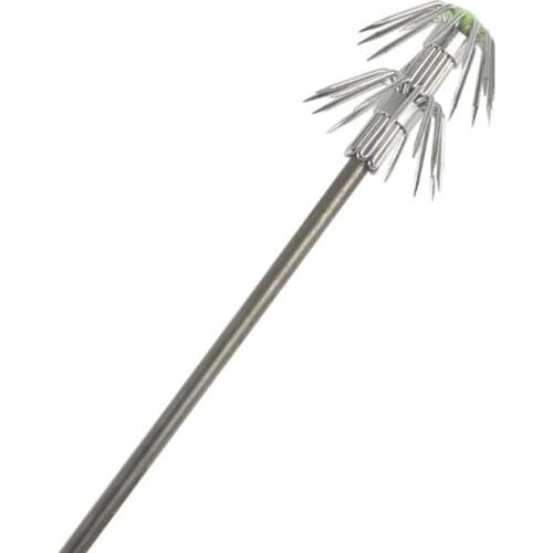 Stainless Steel Double Layers Umbrella Squid Octopus Jigging Fishing Hook Tackle