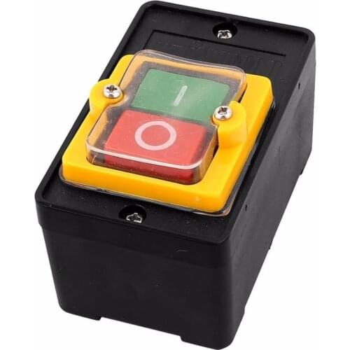 KAO-10KH AC 220V 10A 2 Position 3P On/OFF Latching Power Push Button Switch