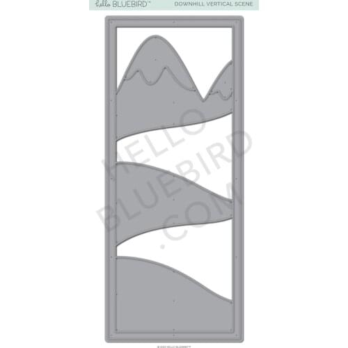 Metal cutting dies downhill vertical sence cut die mold decoration Scrapbook paper craft knife mould blade punch stencils die