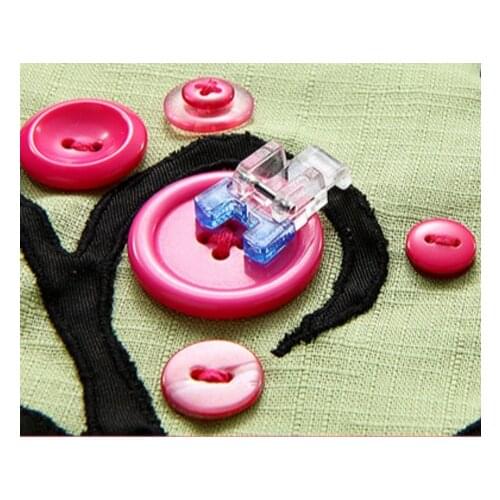 Brother Multifunctional domestic sewing machine presser foot button # 7305 / Sew-On Button Foot