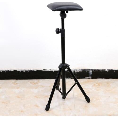 Professional Adjustable Tattoo Armrest Heavy Duty Leg Rest Stand Holder Bracket Its best made by iron steel with black color