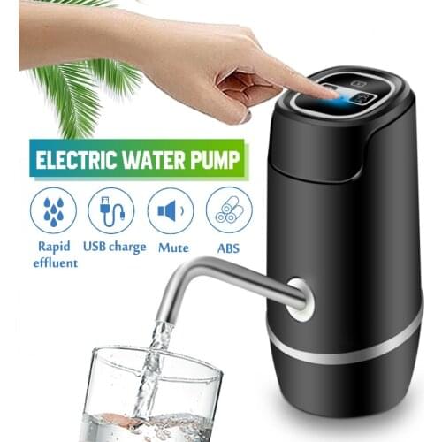 Electric Water Bottle Pump USB Charging Auto Switch Water Dispenser Pump Intelligent Drinking Dispenser 2 Kinds Of Quantitative