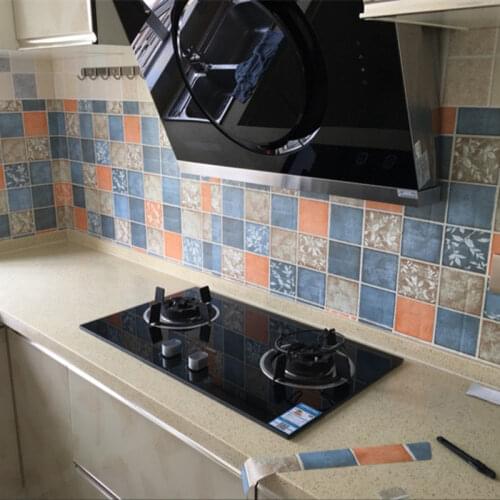 Waterproof Thickened Toilet Stickers Bathroom Wallpapers Self-Adhesive Wallpaper Kitchen Wall Stickers Papel De Pared Home Decor