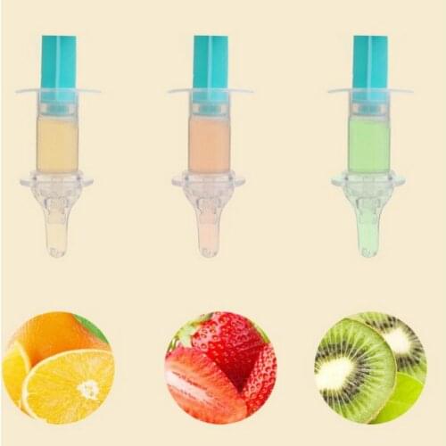 200pcs Baby kids smart medicine dispenser Needle Feeder Squeeze Medicine Dropper Pacifier Feeding Utensils