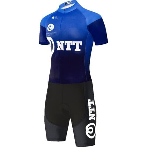 2020 NTT team cycling skinsuit ciclismo summer outdoor skinsuits bicycle triathlon one piece triathlon suit ciclismo ropa hombre