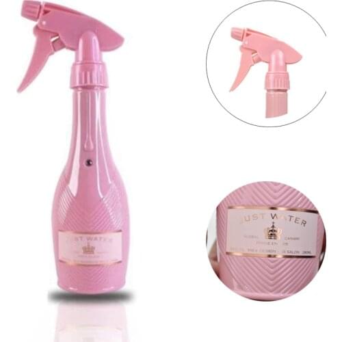 280ml Salon Water Spray Bottle Sub-bottling Plastic Multicolor Refillable Bottle Empty Container Flip-top Dispensing Makeup Tool