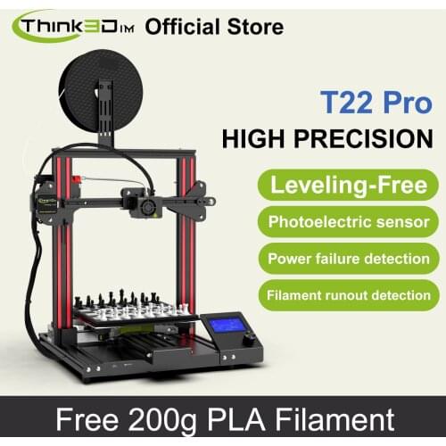 3D Printer Photoelectric Sensors Auto Leveling 12864 Screen LCD Display 3D Printing Printer Print Chess Set 3D Design Printer
