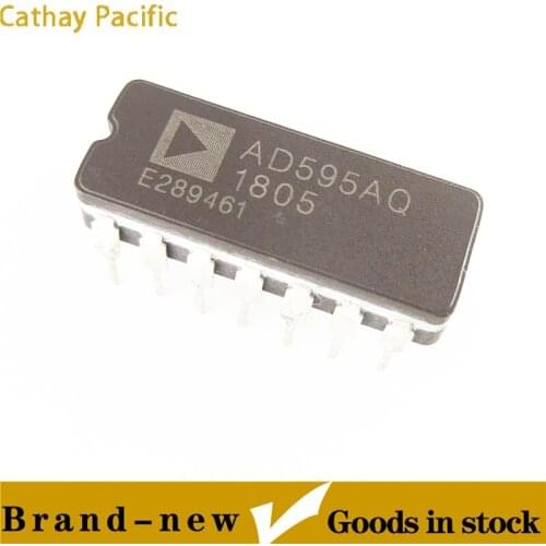 AD595AQ CDIP-14 amplifier circuit Instrumentation amplifier has a K-type thermocouple amplifier with cold junction compensation