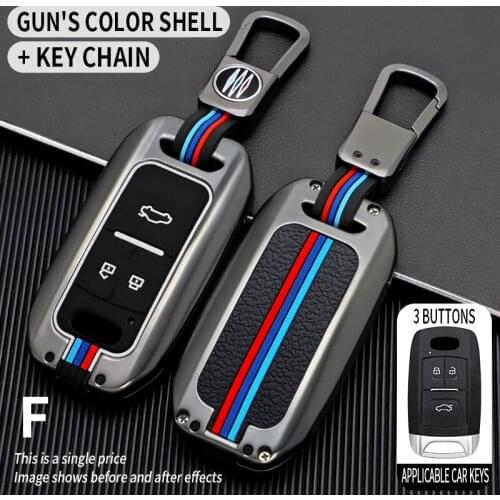Accessories Car Key Cover For Chery Tiggo 8 7 5X 2019 2020 Smart Keyless Remote Fob Protect Case Keychain Car-Styling Holder