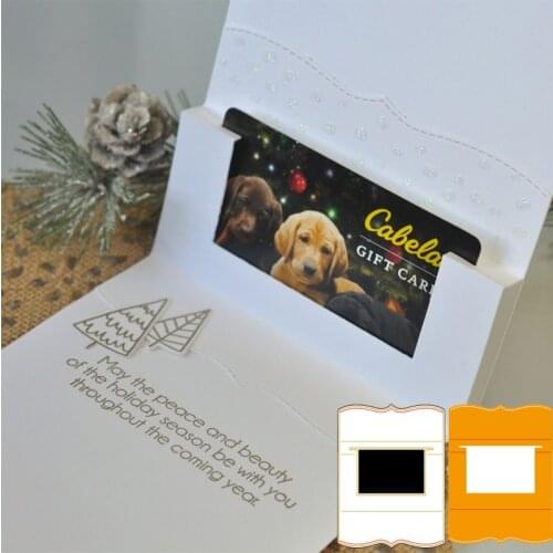 Album Cards Fold Frame Metal Cutting Dies Stencils For DIY Scrapbooking Decorative Embossing Handcraft Die Cutting Template