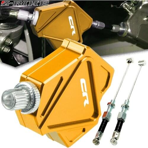 Motorcycle CNC Aluminum Stunt Clutch Lever Easy Pull Cable System For HONDA CR125R CR80R CR85R CR250R CR 80R 85R 125R 250R