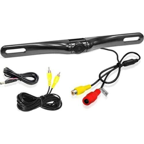 Car Rear View Camera License Plate Mount Reverse Backup Camera Night Vision License Plate Frame Camera