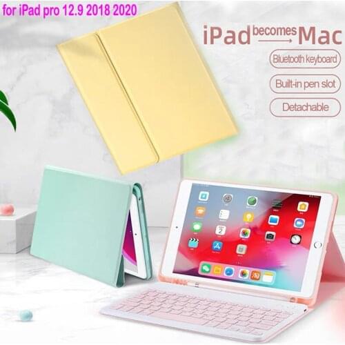 For iPad 9.7 10.2 5th 6th 7th Generation Bluetooth Keyboard Case for iPad Air 1 2 3 Pro 9.7 10.5 11 12.9 mini 4 5 Cover