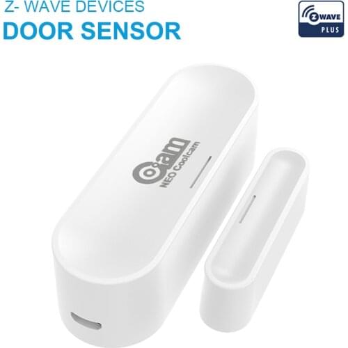 NEO Coolcam Z Wave Plus Door Window Sensor With Temperature Humidity 700 Series USB Charge Battery Operated 868.4MHZ
