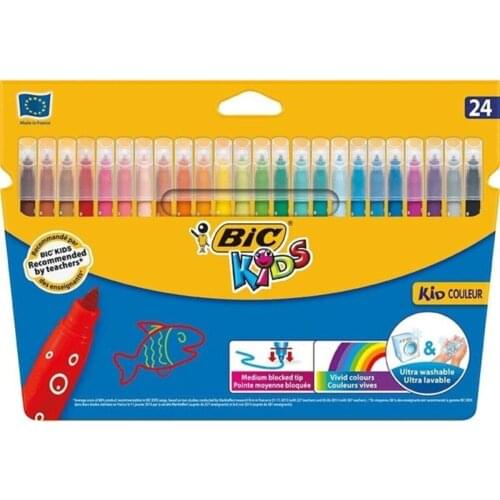 Kids Kid Couleur Felt Paint Pen 24 Color