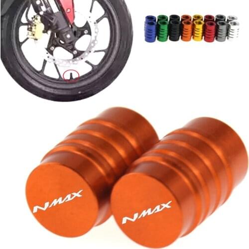 Wheel Tire Valve caps CNC Aluminum Airtight Covers For Yamaha NMAX 155 125 NMAX155 NMAX125 N-MAX Motorcycle Accessories Parts