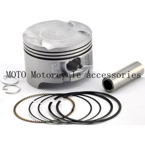 70MM Motorcycle Engine Accessories Cylinder Liner Piston Kit Pin Rings Set for Honda NX250 NX 250 AX-1 AX1 Motor Piston Assembly