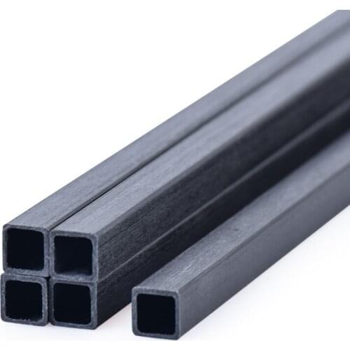 The Carbon Fiber Square Tube Is 500mm Long And 3mm High 4mm 5mm 6mm 10mm 5pcs