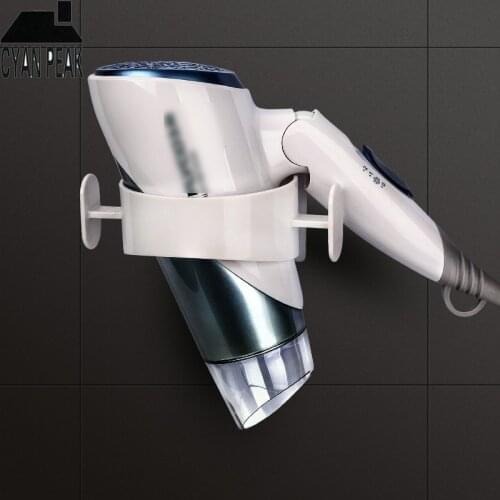 Multifunction Bathroom Storage Rack Shower Organizer Plastic Shower Shelf Hairdryer Holder Waterproof Hair Dryer Shelf Organizer