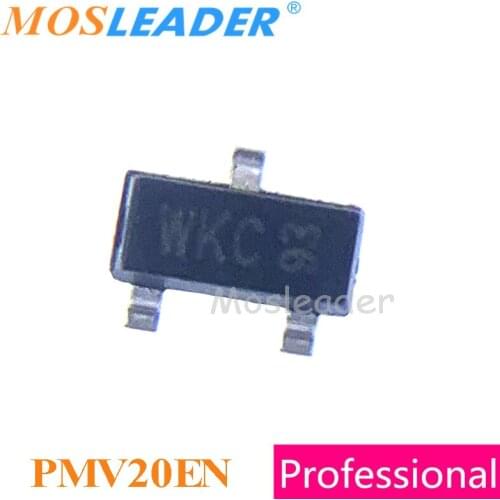Mosleader PMV20EN SOT23 3000PCS PMV20E PMV20 N-Channel 20V 3A 7.6A Made in China High quality