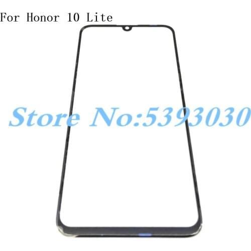 New 6.21" For Huawei Honor 10 Lite HRY-AL00 Touch Screen Glass Sensor Panel Front Glass Panel Touchpad Repair Spare Parts