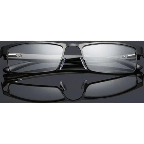 070 Full Rim Optical Eyeglasses Quality Metal Alloy Men Prescription Reading Glasses+1.0 +1.5 +2.0 +2.5 +3.0 +3.5+4.0